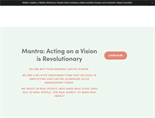 Tablet Screenshot of nativecapital.com